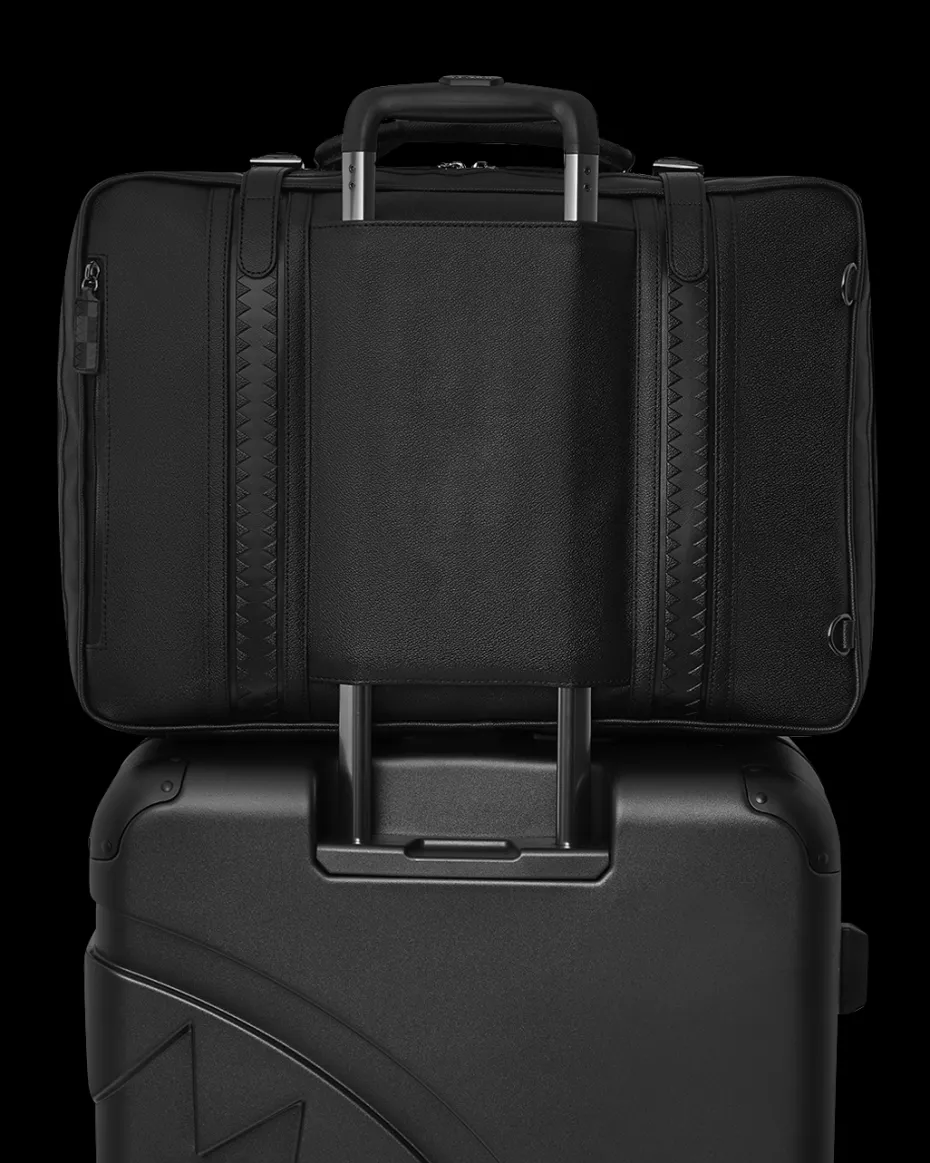 REALITY CHECK VINTAGE HANDHELD CARRY-ON CONVERTS TO BACKPACK