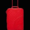 RED RIVIERA JETSETTER CARRY-ON LUGGAGE