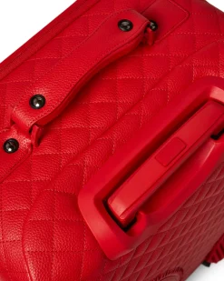 RED RIVIERA JETSETTER CARRY-ON LUGGAGE