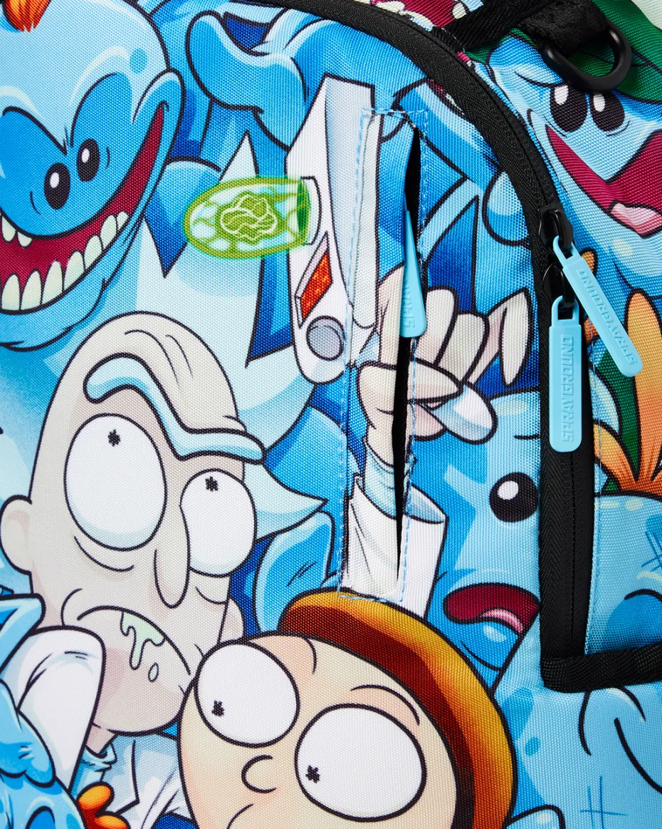 RICK & MORTY MESEEKS CRAMMED BACKPACK (DLXR)