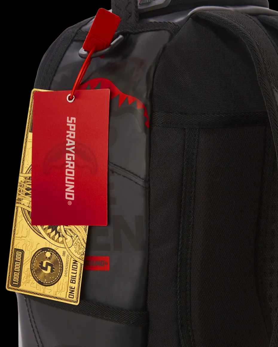 RIP ME OPEN BACKPACK (FROSTED TRANSPARENT)