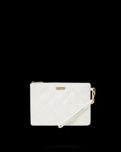 RIVIERA LE BLANC GOLD CHAIN SHARK CROSSOVER CLUTCH