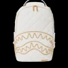 RIVIERA LE BLANC GOLD CHAIN SHARK BACKPACK (DLXV)
