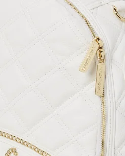 RIVIERA LE BLANC GOLD CHAIN SHARK BACKPACK (DLXV)