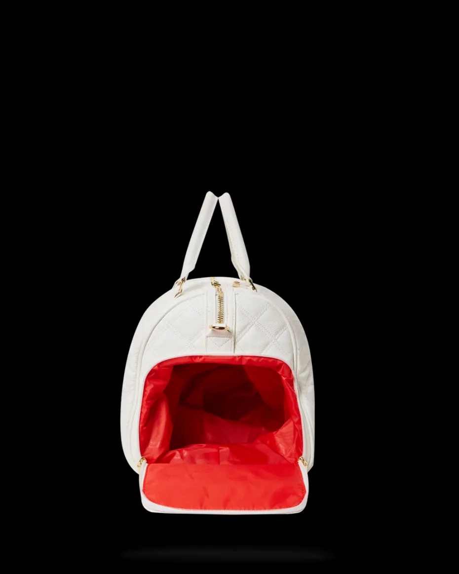 RIVIERA LE BLANC GOLD CHAIN SHARK DUFFLE