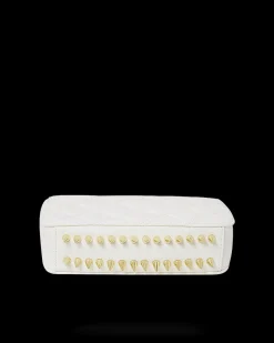 RIVIERA LE BLANC GOLD CHAIN SHARK HANDBAG
