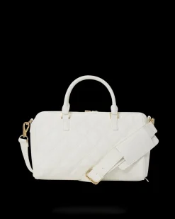RIVIERA LE BLANC GOLD CHAIN SHARK MINI DUFFLE