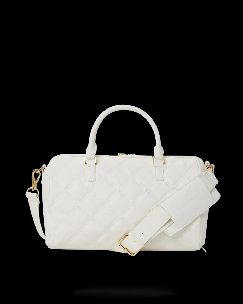 RIVIERA LE BLANC GOLD CHAIN SHARK MINI DUFFLE