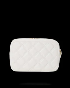 RIVIERA LE BLANC GOLD CHAIN SHARK TOILETRY BAG