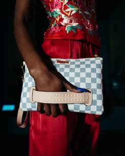 ROSE ALL DAY LA PALAIS CROSSOVER CLUTCH