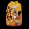 90s NICK CAT DOG SHARK MOUTH DLXSR BACKPACK