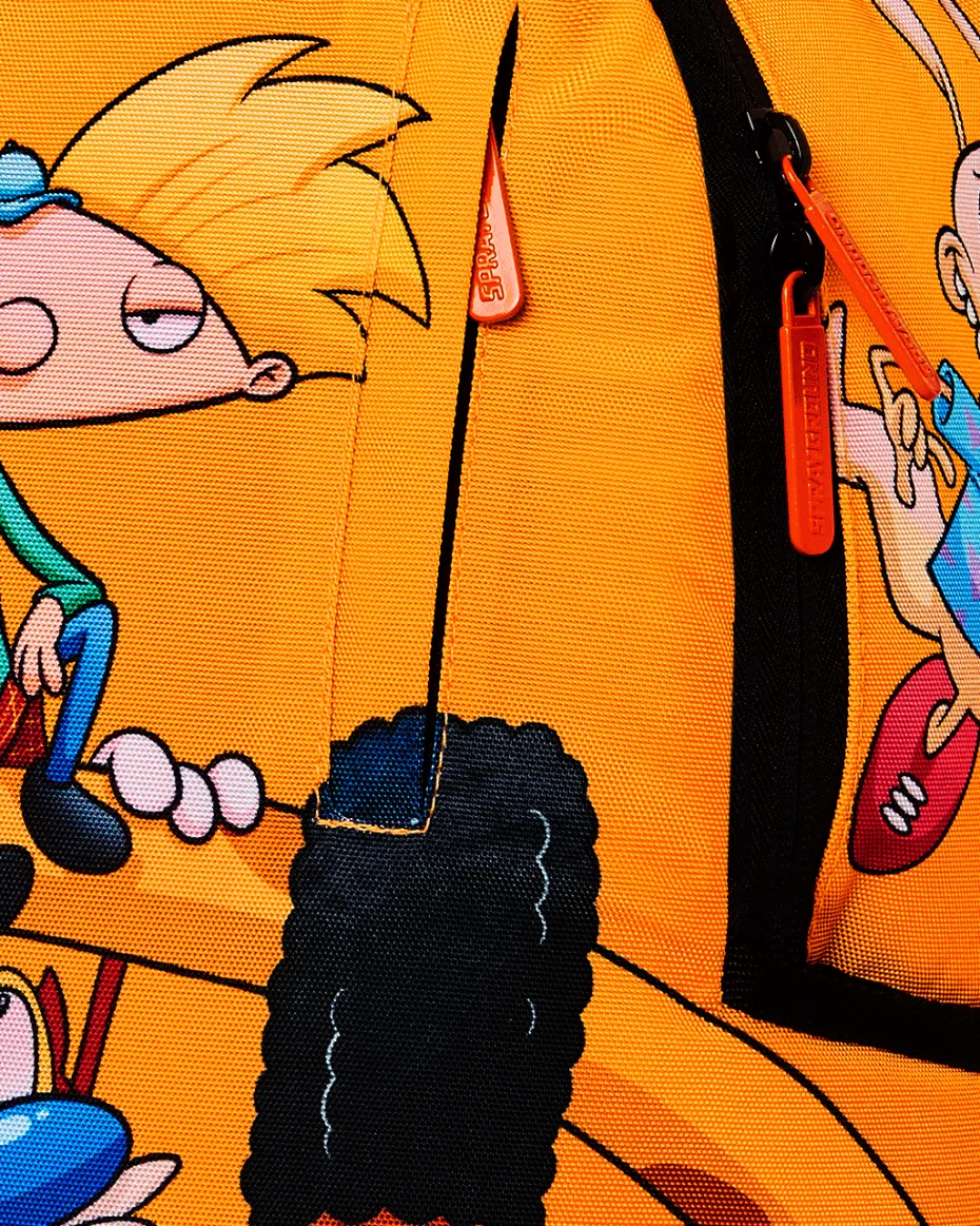90s NICK CAT DOG SHARK MOUTH DLXSR BACKPACK