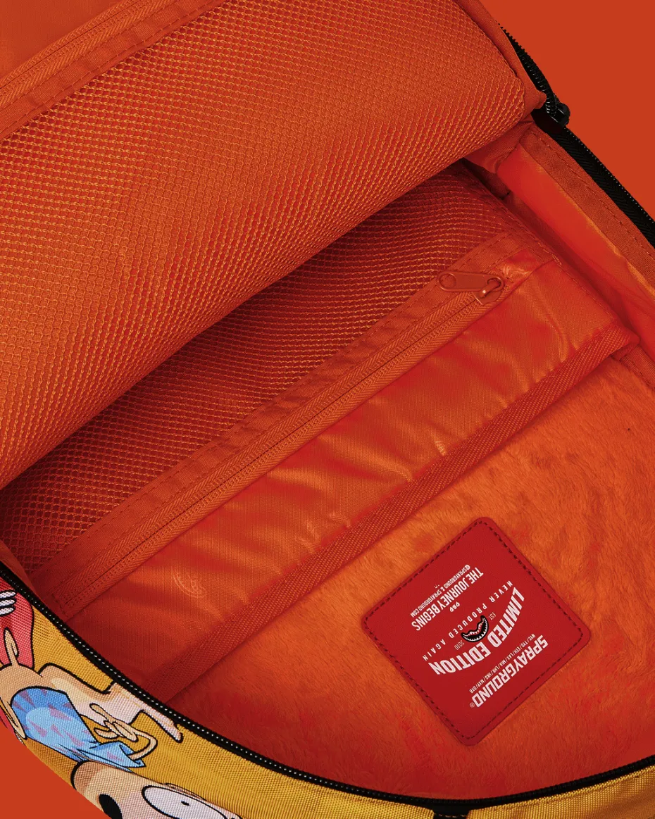 90s NICK CAT DOG SHARK MOUTH DLXSR BACKPACK