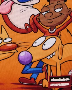 90s NICK CAT DOG SHARK MOUTH DLXSR BACKPACK