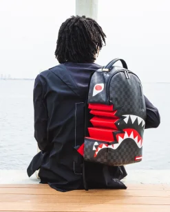 SHARK BITE SHARKS IN PARIS GRAY BACKPACK (DLXV)