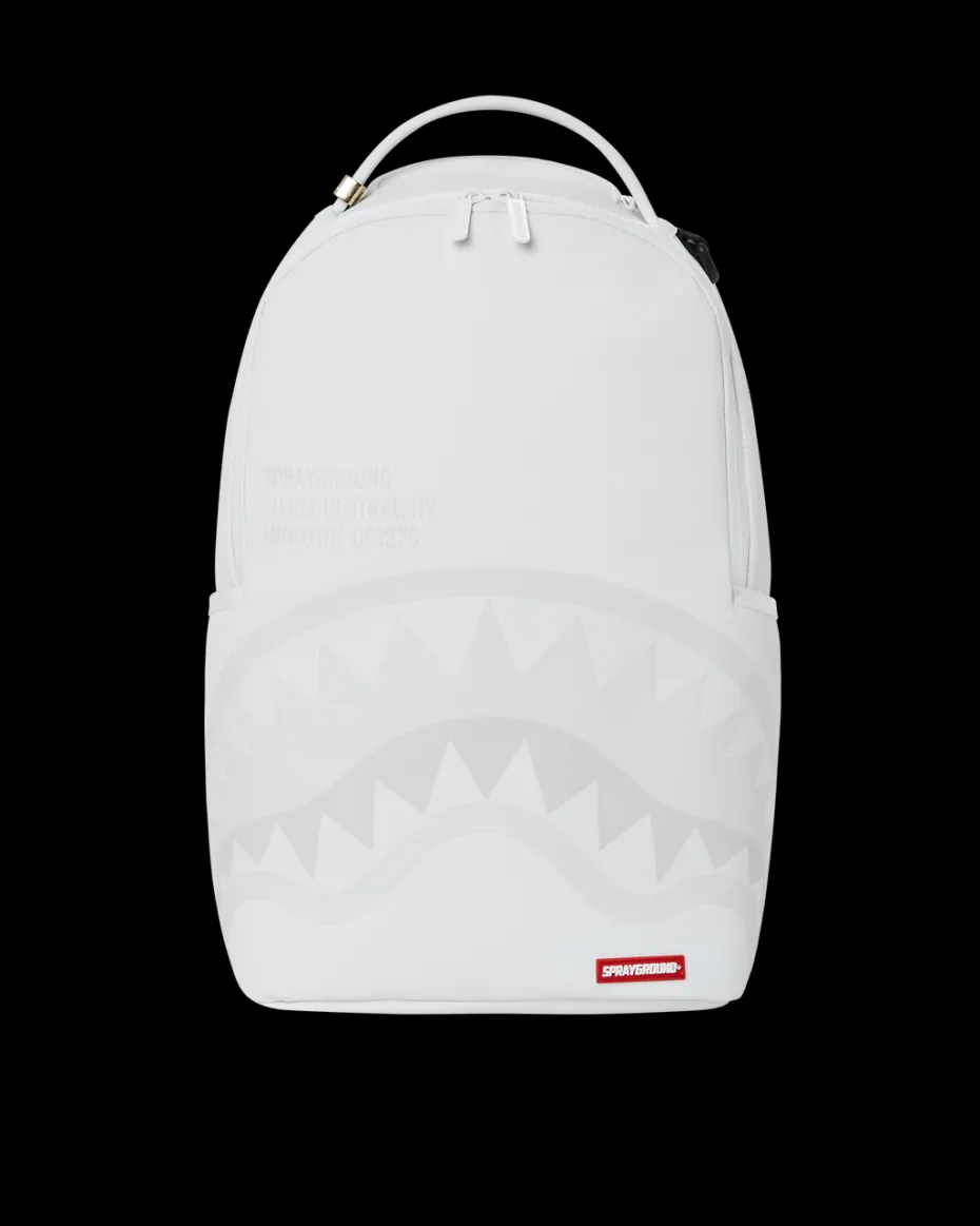 SHARK CENTRAL BACKPACK WHT/WHT (DLXV)
