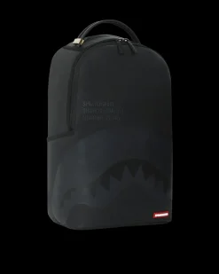 SHARK CENTRAL (BLK ON BLK) BACKPACK (DLXV)