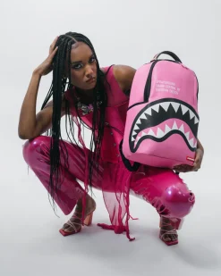 SHARK CENTRAL (PINK) BACKPACK (DLXV)