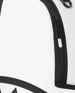 SHARK CENTRAL SPLIT BACKPACK BLK/WHT (DLXV)