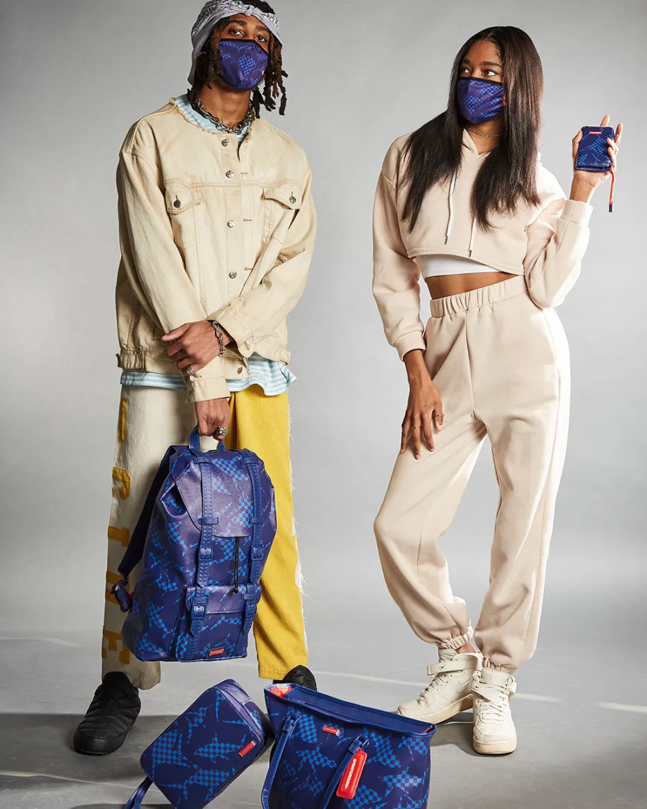 SHARK CHECK (BLUE) HILLS BACKPACK