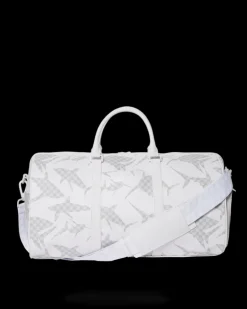 SHARK CHECK (WHITE) DUFFLE
