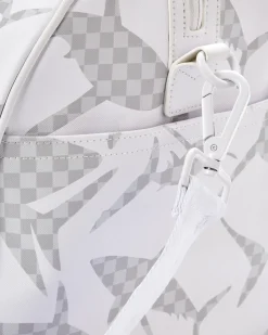 SHARK CHECK (WHITE) DUFFLE