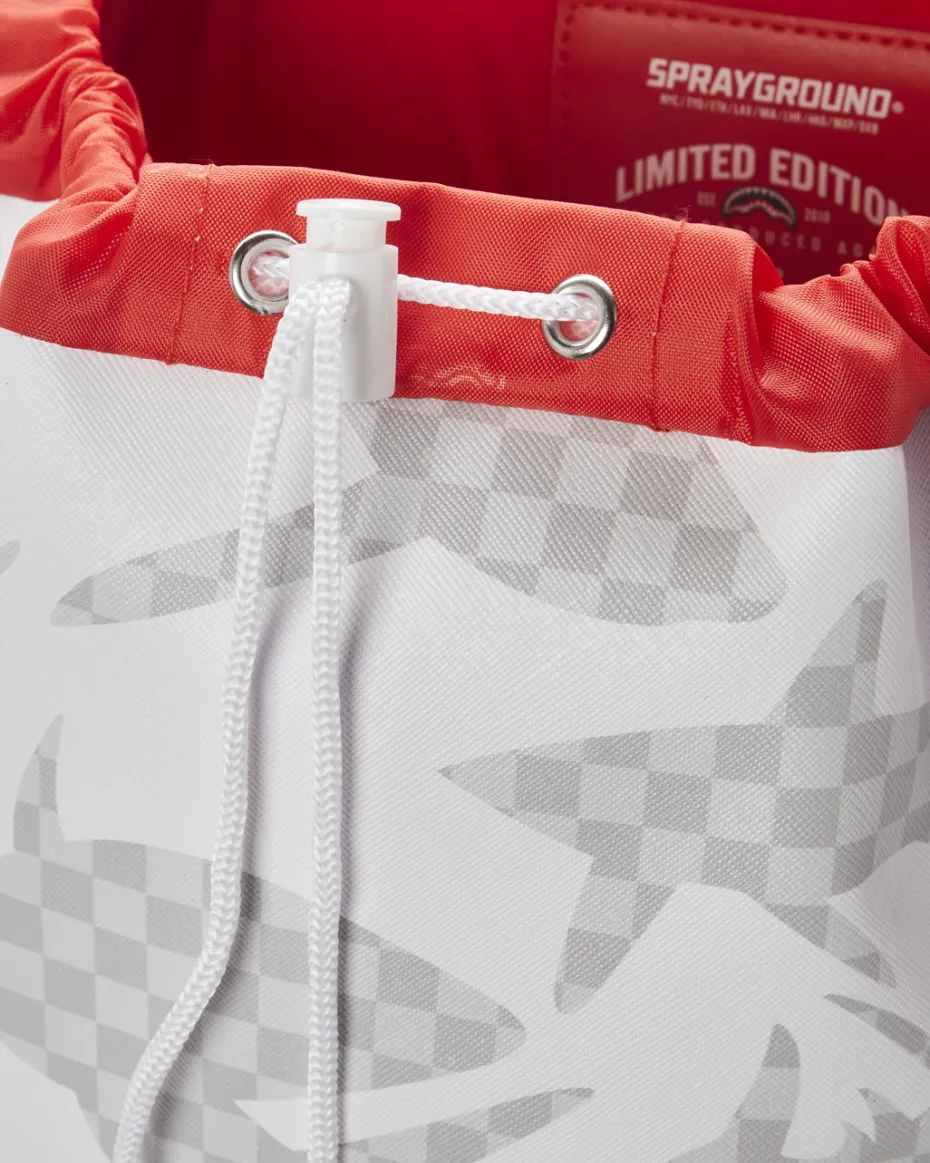 SHARK CHECK (WHITE) HILLS BACKPACK