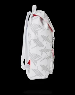 SHARK CHECK (WHITE) HILLS BACKPACK
