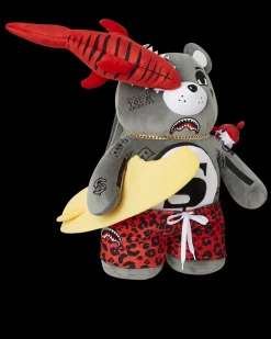 SHARK FRIENDS MONEYBEAR TEDDYBEAR BACKPACK