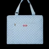 SHARK ISLAND PACKABLE BEACH MAT BLANKET WATER RESISTANT CONVERTIBLE TOTE