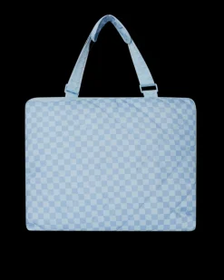 SHARK ISLAND PACKABLE BEACH MAT BLANKET WATER RESISTANT CONVERTIBLE TOTE