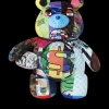 SHARK MASTERPIECES MONEYBEAR TEDDYBEAR BACKPACK