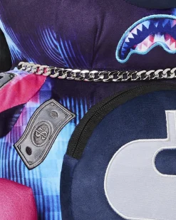SHARKCLUB ELECTRONICA MONEYBEAR TEDDYBEAR BACKPACK