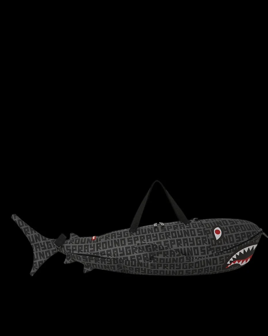 SHARKFINITY STEALTH PILOT SHARK SHAPE DUFFLE