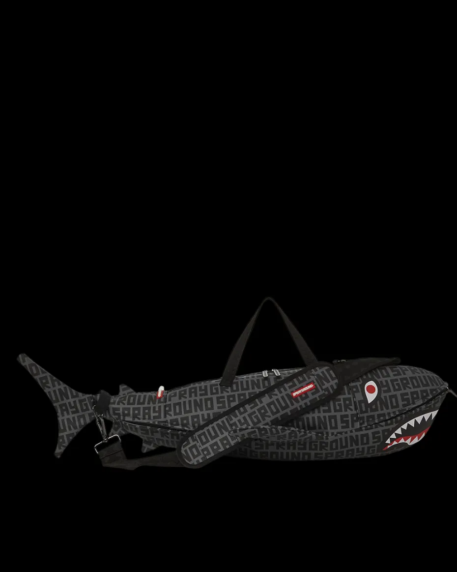 SHARKFINITY STEALTH PILOT SHARK SHAPE DUFFLE