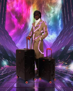 SHARKITECTURE MOLDED 29” FULL-SIZE LUGGAGE