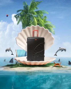 SHARKITECTURE MOLDED 29” FULL-SIZE LUGGAGE