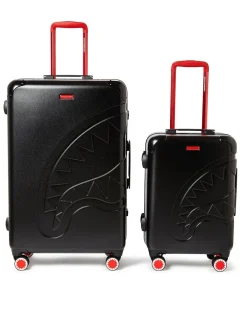 SHARKITECTURE MOLDED 2 PC LUGGAGE SET