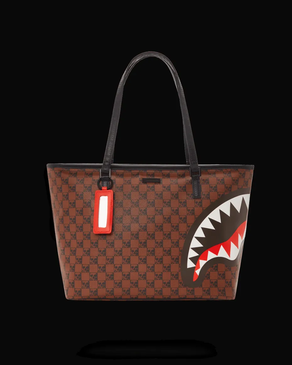 SHARKS AND SKULLS TOTE