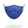 SHARKS IN PARIS (BLUE) FORM-FITTING MASK