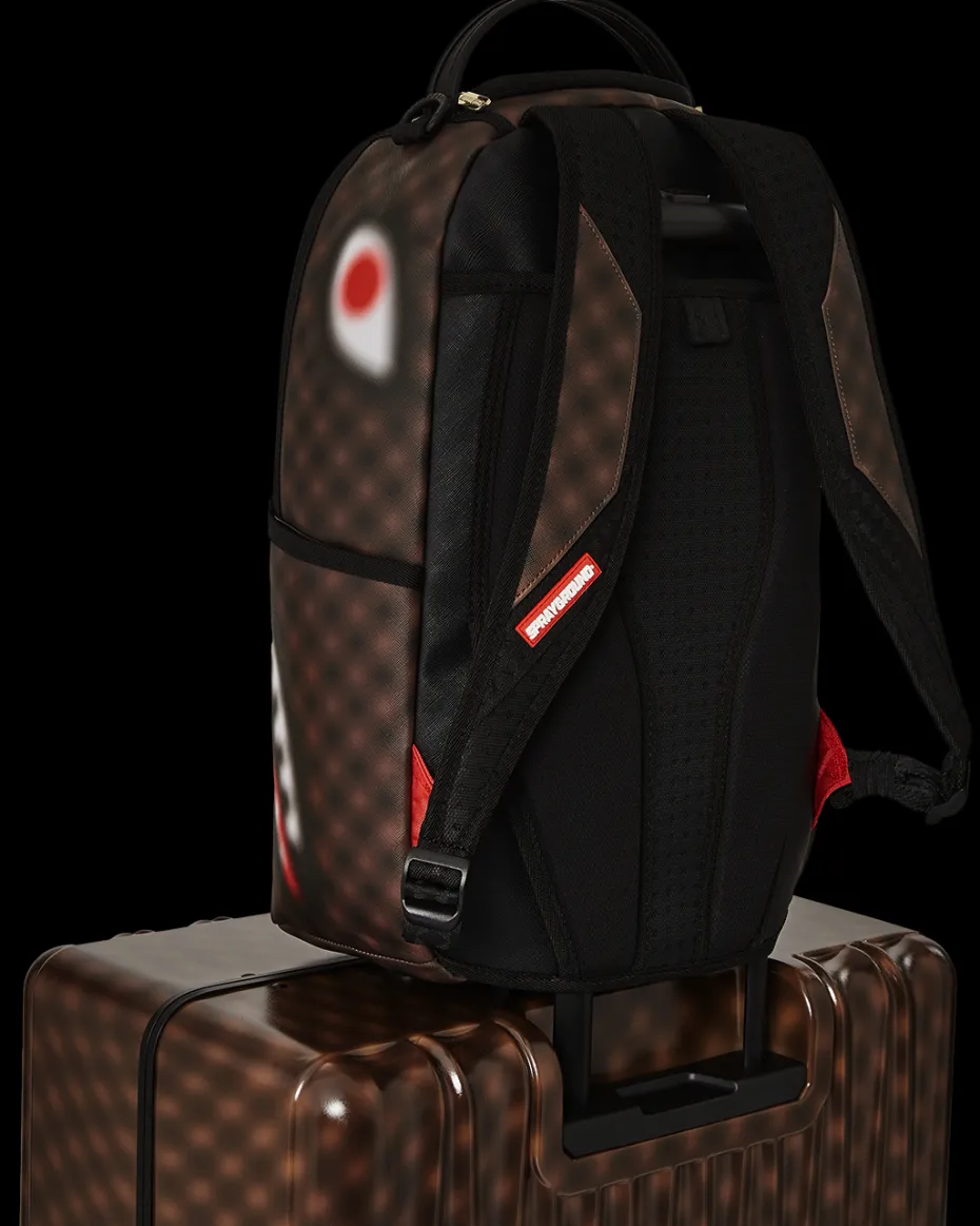SHARKS IN PARIS BLUR EFFECT FULL SIZE LUGGAGE