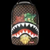 SHARKS IN PARIS CHARACTERS SNEAKIN BACKPACK (DLXV)
