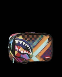 SHARKS IN PARIS CITY STREAKS TOILETRY BAG
