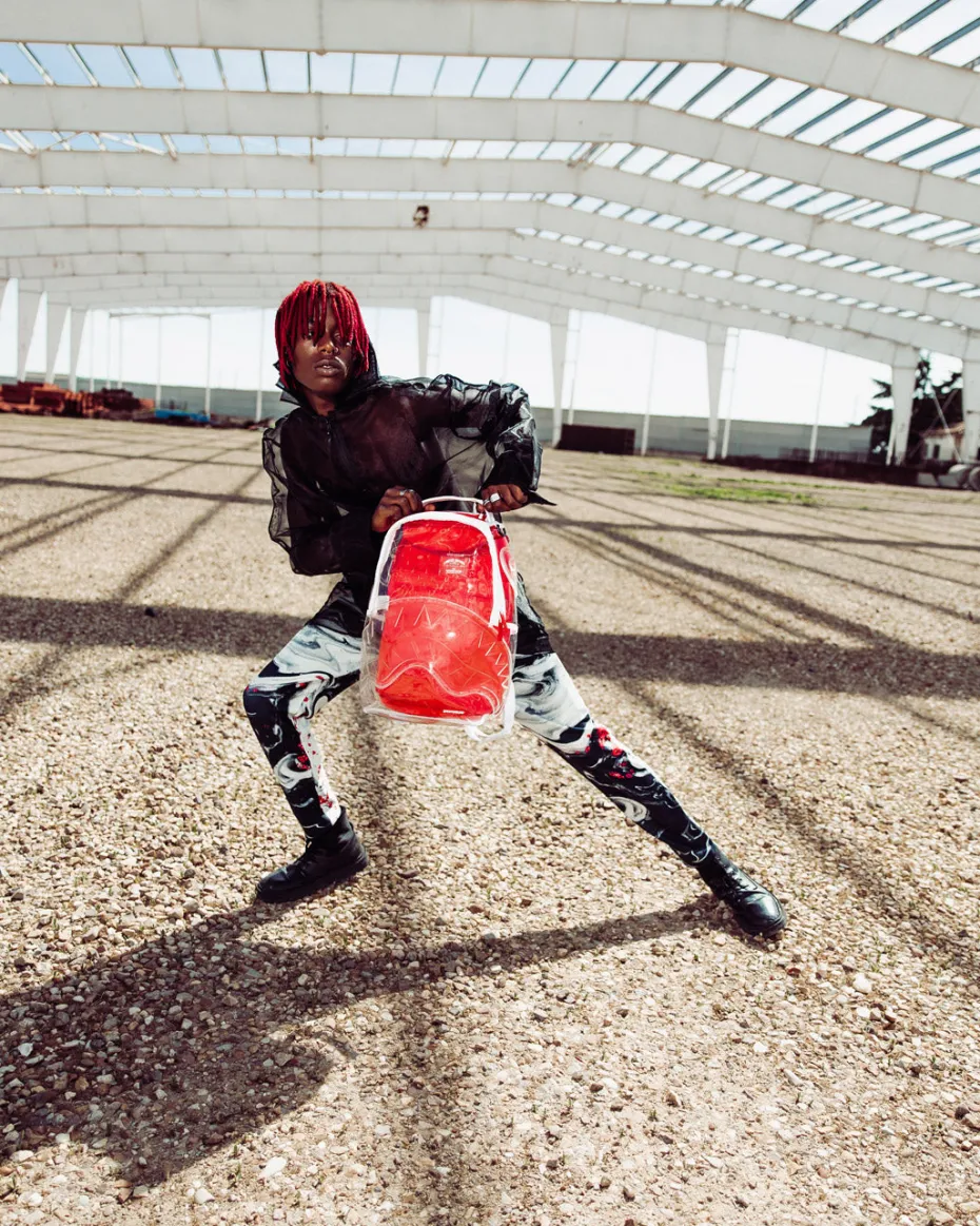 SHARKS IN PARIS CLARITY BACKPACK
