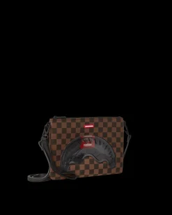 SHARKS IN PARIS CLEAR FOR TAKEOFF CROSSOVER CLUTCH WITH STRAP