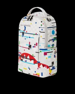 SHARKS IN PARIS GLITCH RIDER BACKPACK (DLXV)