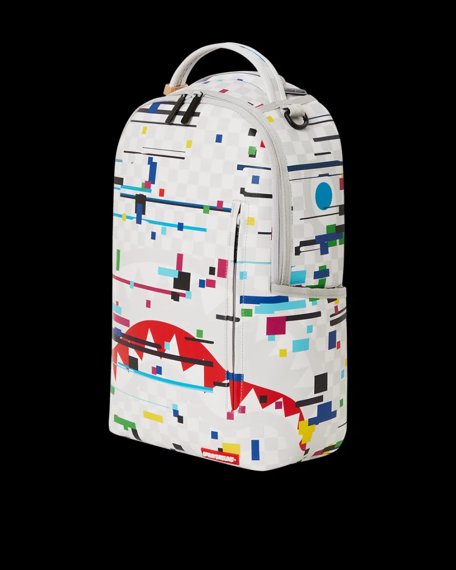 SHARKS IN PARIS GLITCH RIDER BACKPACK (DLXV)