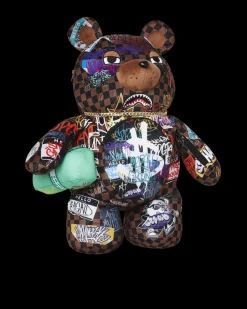 SHARKS IN PARIS THE RIZZ MONEYBEAR TEDDYBEAR BACKPACK