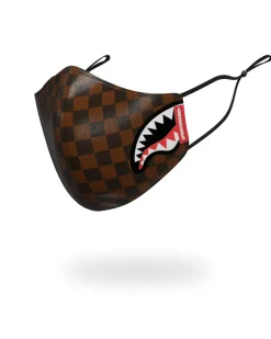 SHARKS IN PARIS VEGAN LEATHER FACE MASK