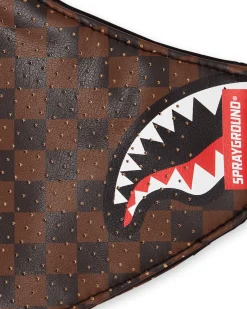 SHARKS IN PARIS VEGAN LEATHER FACE MASK